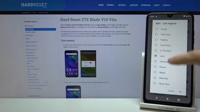 ZTE Blade V10 Vita - All Ringtones Review | Find your Tone! смотреть онлайн