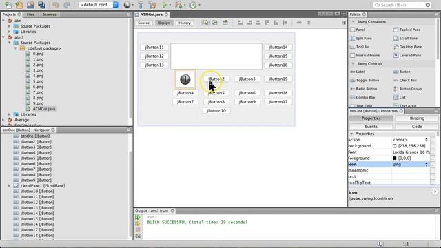 Second Java Swing GUI - The ATM Machine смотреть онлайн