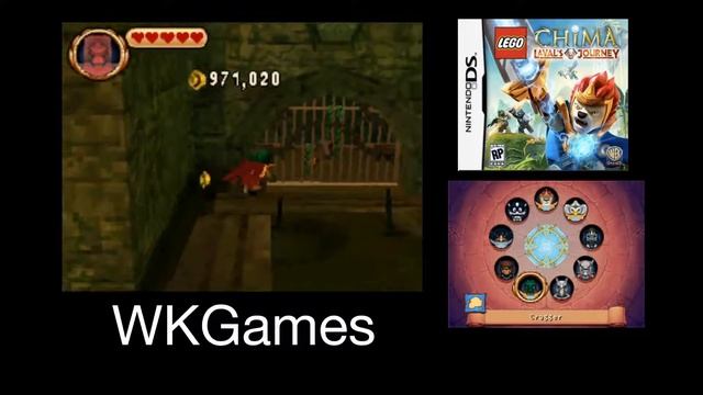 Lego Legends of Chima DS 100% Guide Part 8: Level 8 Croc Swamp [ALL MINIKITS] смотреть онлайн