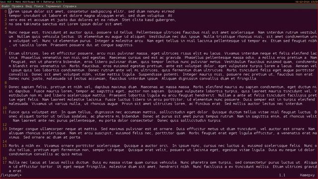 Перемещение курсора в Vim смотреть онлайн