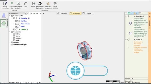#03- CFturbo (axial Pump)