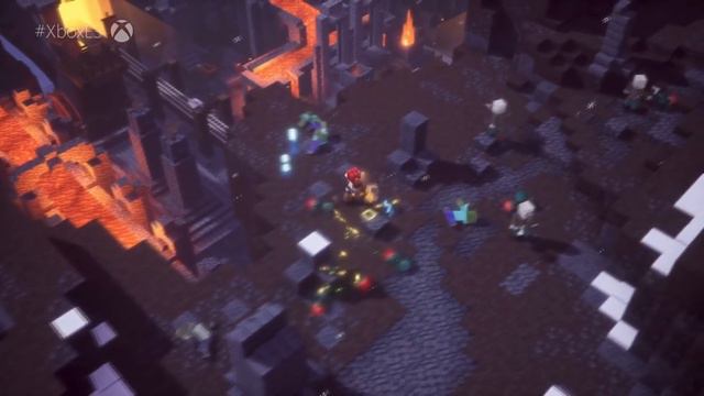 Minecraft Dungeons Gameplay Trailer - E3 2019
