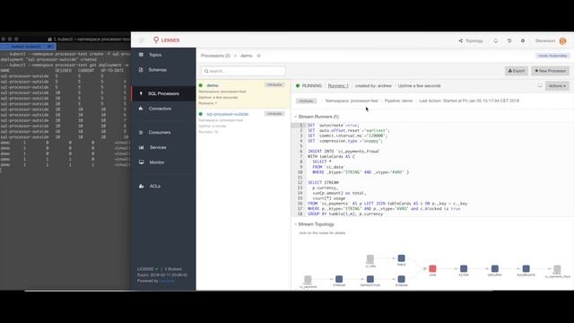 Kafka, Kubernetes to manage Lenses SQL Processors | Lenses for Apache Kafka ® смотреть онлайн