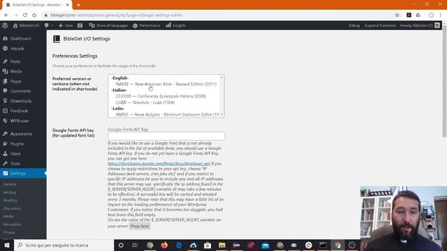 BibleGet WordPress installation and removal смотреть онлайн