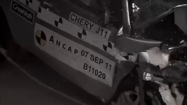 Cherry Tiggo crash test смотреть онлайн