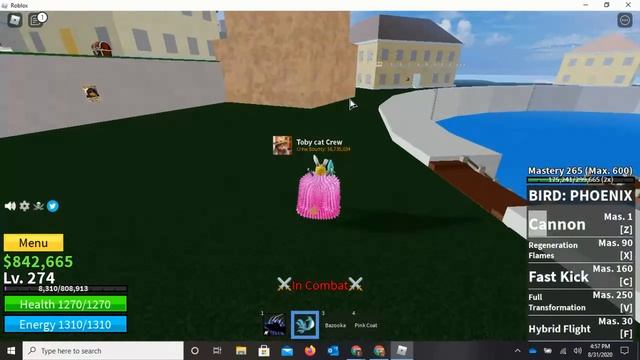 Roblox: Blox Fruits- Phoenix Showcase смотреть онлайн