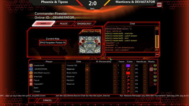 C&C 3: Kane's Wrath: 2v2 July Tournament! смотреть онлайн