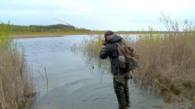 Весенняя щука с берега : Практика ловли с Валерием Сикиржицким смотреть онлайн