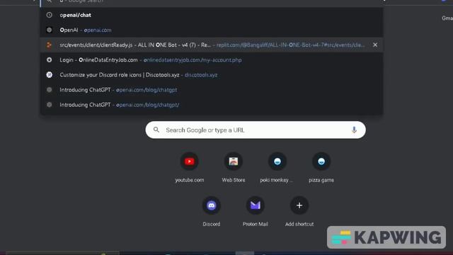 Make A Discord Chat Bot Like Chat Gpt | In Only Just 2 min смотреть онлайн
