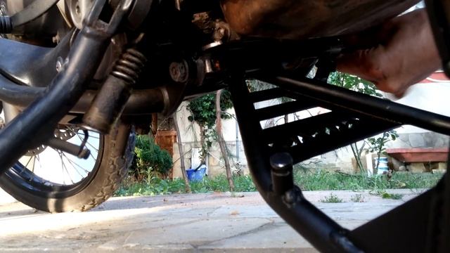 ΤΟΠΟΘΕΤΗΣΗ ΚΕΝΤΡΙΚΟΥ STAND ΣΕ HONDA TRANSALP XLV 650 - INSTALLATION MAIN STAND HONDA TRANSALP 650 смотреть онлайн