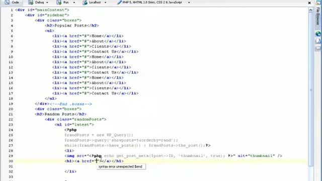 Tạo WordPress Theme -- Search form và Random Posts - part 2 смотреть онлайн