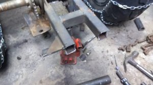 ремонт заднего маятника квадроцикла Sport Energy 150cc Hunter