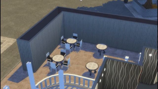 Ресторан Little plate в The Sims 4/ Restaurant Little plate in The Sims 4 смотреть онлайн