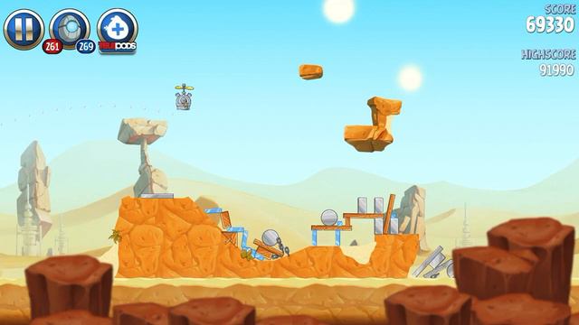 Angry Bird Star Wars II World 2 Bird Side Full With Only Chopper And The Inquisitor смотреть онлайн