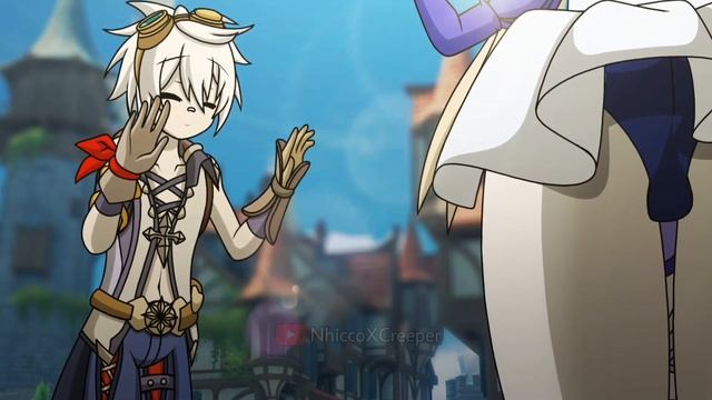 Bennett Chooses Barbara Or Fischl? (Genshin Impact Fan Animation)