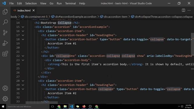 Bootstrap 5 Accordion (Hindi) смотреть онлайн