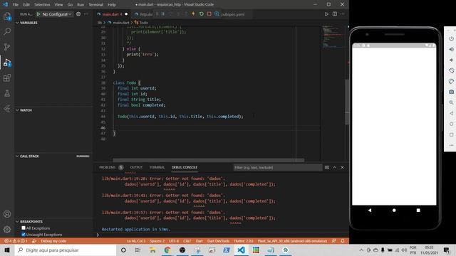 Como Usar uma Classe ou um Objeto para tratamento de JSON no Flutter - Aula 7 смотреть онлайн