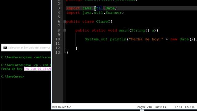 Curso Java Básico 8.- Imports (Parte 2) смотреть онлайн