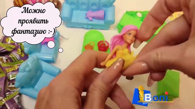 Яйцо сюрприз для девочек Boni смотреть онлайн
