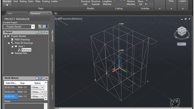 8 - Introduction to Working with Profiles | AutoCAD Plant 3D 2016 Structural Modeling смотреть онлайн