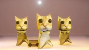 Бумажные коты флексят под крутую музыку 1 час!