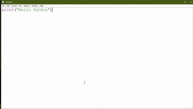 Python first program смотреть онлайн