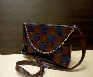 DIY. Как сшить сумку плетенку. Сумка своими руками. Сумка из кожи. МК. 16+