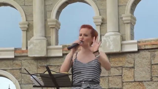 Трио SoFix - Белые ночи 2014. Песни на заказ))) Maroon 5 - This love (cover) смотреть онлайн