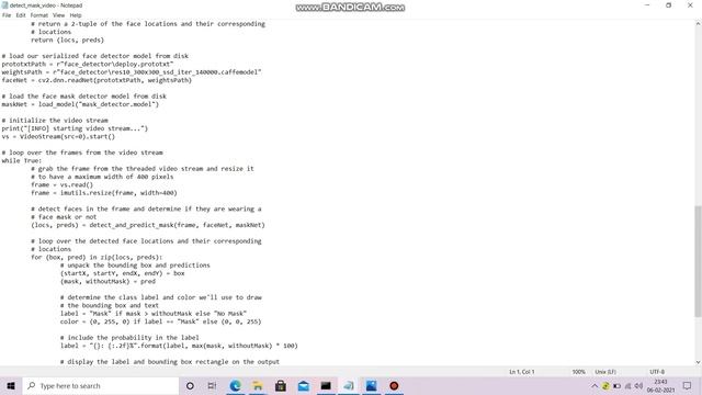Face Mask Detection Using OpenCV-python | KERAS | NumPy | SciPy |TensorFlow | The Sparks Foundation смотреть онлайн