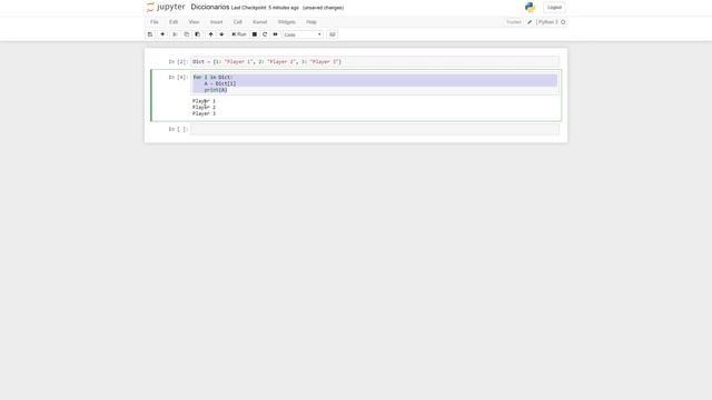 Diccionarios - Python 3.7 смотреть онлайн