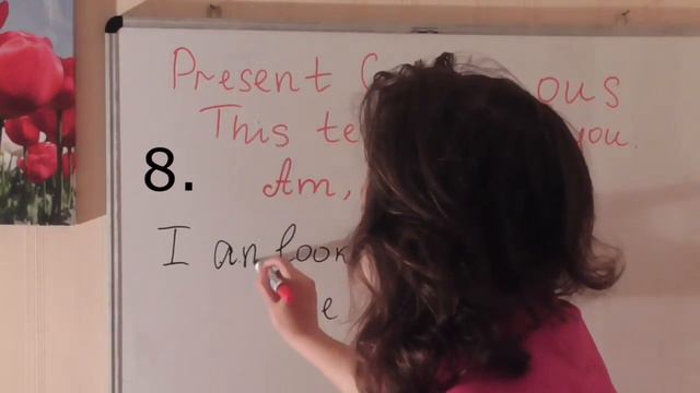 English test grammar tenses with answers. Learn English Tenses. Present Continuous. смотреть онлайн