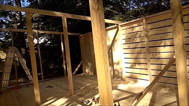 Хозблок с дровником своими руками. Делаем хозблок с дровником - инструкция. смотреть онлайн