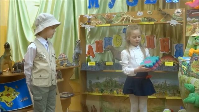 Музей Динотопия. Школа 1368. Занимательная экскурсия. смотреть онлайн
