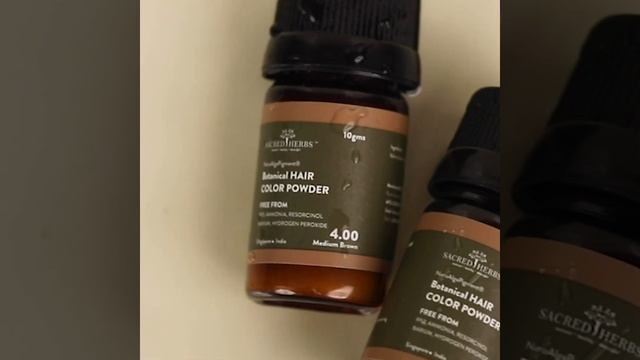 SACRED HERBS Botanically Gel Hair Color Texture смотреть онлайн
