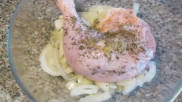 Жареная курица с чесноком и луком Fried chicken with garlic and onion Eng Sub смотреть онлайн