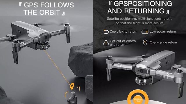 SJRC F22s Obstacle Avoidance Long Range 4K-Video Drone – Just Released ! смотреть онлайн