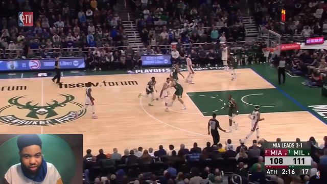 GIANNIS TURNS INTO BEN SIMMONS IN CLUTCH & ENDS BUCKS SEASON! HEAT at BUCKS GAME 5 | April 26, 202 смотреть онлайн