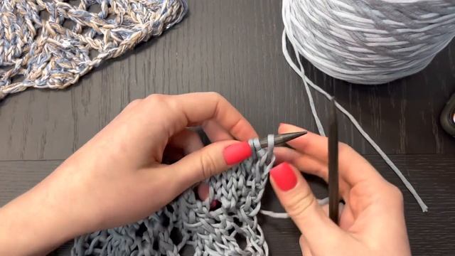 Узор «Ажурные листья». По мотивам джемпера Брунелло Кучинелли