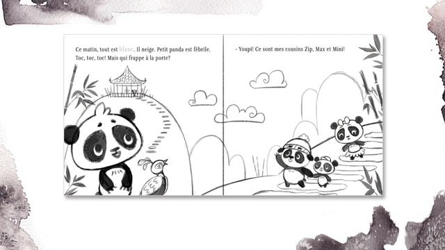 How to illustrate a children's book | Illustration process of Petit Panda смотреть онлайн