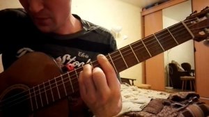 Ефрем Амирамов- Молодая,на гитаре,вступление,разбор.