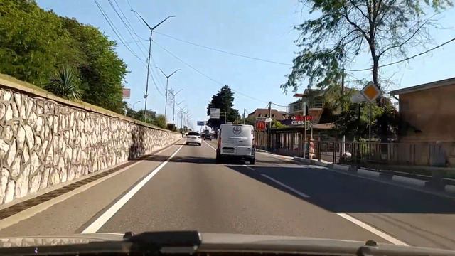 АДЛЕР. Съездили в район Голубые Дали. +30°C. 15.07.2020г. © смотреть онлайн