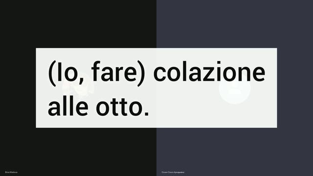 Поставить глагол в нужную форму (presente, passato prossimo) Фрагменты уроков смотреть онлайн