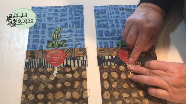 Bella Nonna Sewing Tutorial: Homegrown Veggies - Radishes