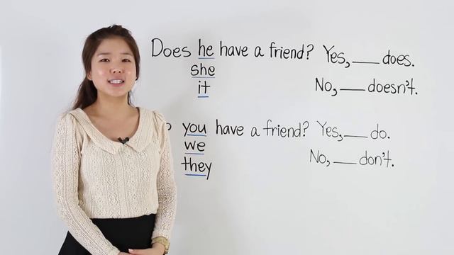 English Grammar: Do / Does Have Questions смотреть онлайн