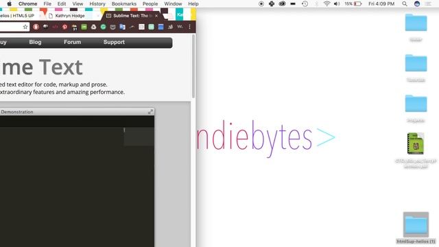 How to Create a Personal Website Part 1 + Bootstrap and HTML5UP смотреть онлайн