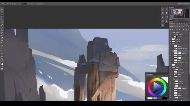 Mountain Ruin: Environment Concept Art Process смотреть онлайн