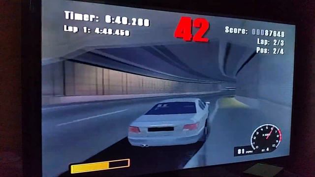 Burnout Saloon racing playstation 2 смотреть онлайн