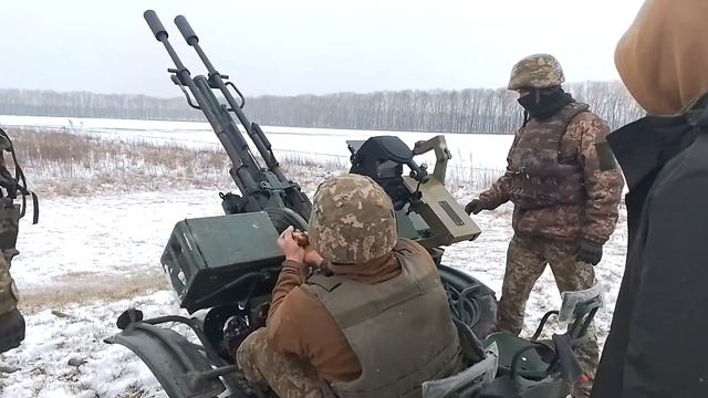пристрелка новенькой импортной ЗУ 23-2 смотреть онлайн