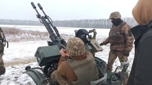 пристрелка новенькой импортной ЗУ 23-2