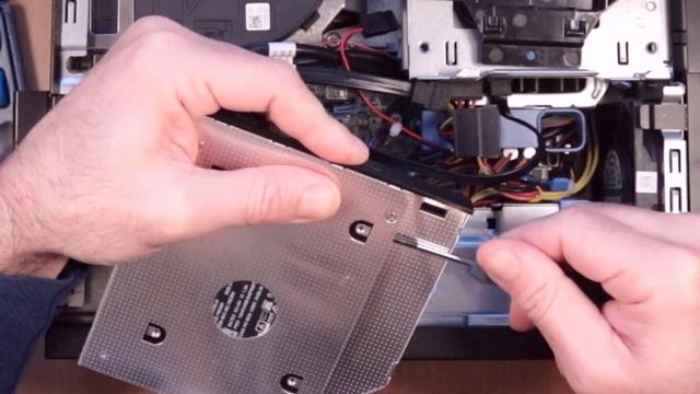 Dell Optiplex 7010 Swap DVD Drive for Solid State Drive смотреть онлайн